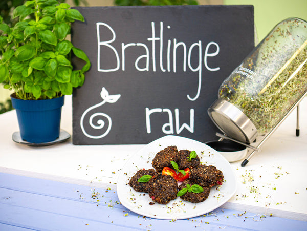 Bratlinge raw/roh